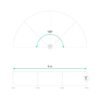 Detector de rotura de vidrio Ajax GlassProtect Jeweller - Negro - Image 14
