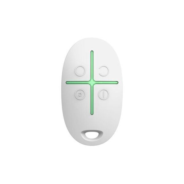 Mando a distancia inalámbrico Ajax SpaceControl Jeweller - Blanco