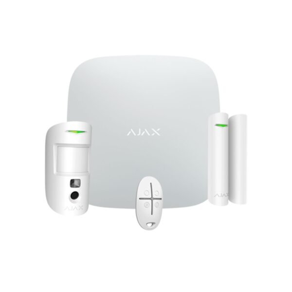 Kits de alarma de cámara Ajax StarterKit 4G - Blanco