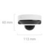 Cámara de videovigilancia Ajax DomeCam Mini - Negro - Image 5