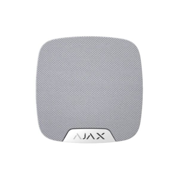 Sirena inalámbrica para interiores Ajax HomeSiren Jeweller - Blanco