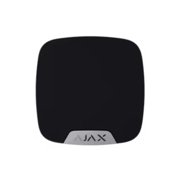 Sirena inalámbrica para interiores Ajax HomeSiren Jeweller - Negro