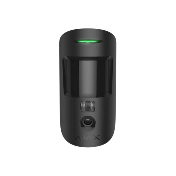 Detector de movimiento por infrarrojos con eliminación de dudas Ajax MotionCam Jeweller - Negro