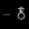 Válvula de cierre de agua con control remoto Ajax WaterStop Jeweller - Negro - Image 21