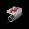Válvula de cierre de agua con control remoto Ajax WaterStop Jeweller - Negro - Image 9